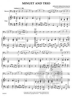 Minuet And Trio von Johann Sebastian Bach 