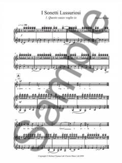 I Sonetti Lussuriosi von Michael Nyman 