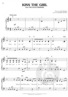 Disney Greatest Love Songs (Easy Piano) 