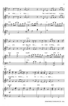 Something To Believe In (Alan Menken) 