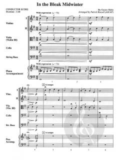 In the Bleak Midwinter von Gustav Holst 
