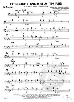 It Don't Mean A Thing (Duke Ellington) » Jazz Ensemble Sheet