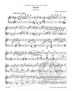 3 Sonaten in c, F, D op. 10 von Ludwig van Beethoven (Download) 