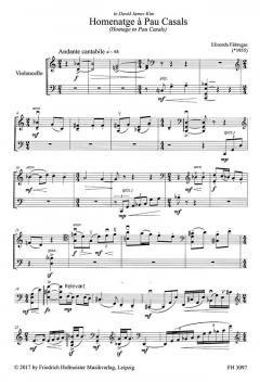 Homenatge à Pau Casals von Elisenda Fábregas 