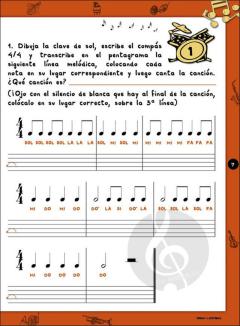 Music & Música Vol. 5 - Fichas Del Alumno von Natalia Velilla 