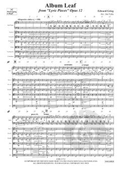 Album Leaf von Edvard Grieg 