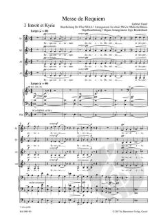 Messe de Requiem op. 48 von Gabriel Fauré (Download) 