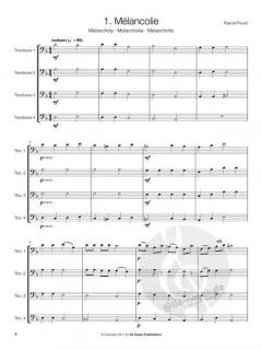 14 Easy Trombone Quartets von Pascal Proust 