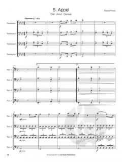 14 Easy Trombone Quartets von Pascal Proust 