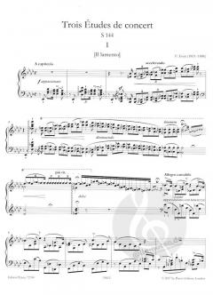 3 Konzertetüden S 144 von Franz Liszt für Klavier im Alle Noten Shop kaufen