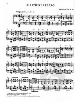 Piano Anthology von Béla Bartók 
