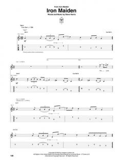 Guitar Tab - 25 Metal Masterpieces von Iron Maiden 