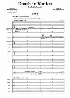 Death in Venice von Benjamin Britten 