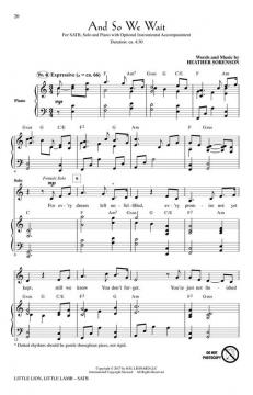 Little Lion, Little Lamb (Preview CD) 