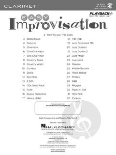 Easy Improvisation for Clarinet 