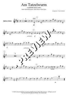 Am Tatzelwurm - DOWNLOAD von André Gattano für Alphorn