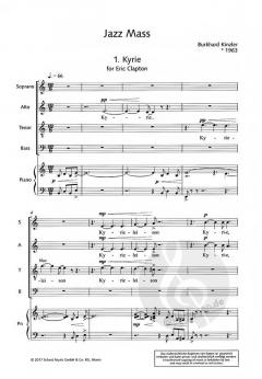 Jazz Mass von Burkhard Kinzler 