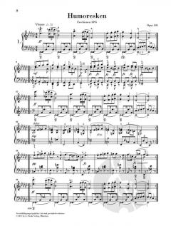 Humoresken op. 101 von Antonín Dvorák 