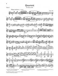 Streichquartett G-dur op. 106 von Antonín Dvorák im Alle Noten Shop kaufen (Stimmensatz) - HN1045