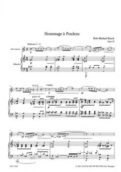 Hommage à Poulenc op. 25 