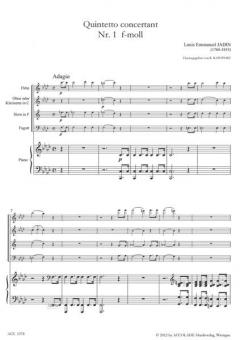 Quintetto concertant f-Moll Nr.1 