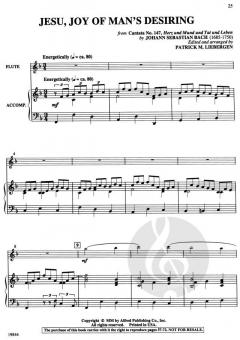 The Sacred Flute Soloist von Johann Sebastian Bach 