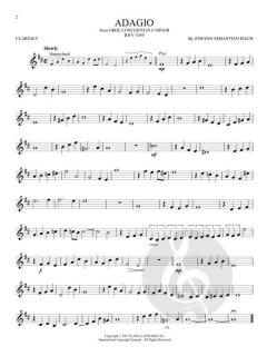 The Very Best Of Bach - Instrumental Play-Along for Clarinet 