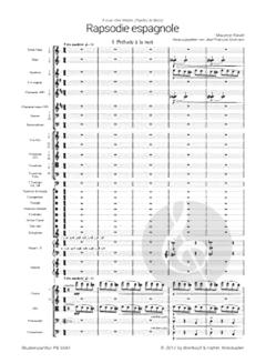 Rapsodie espagnole von Maurice Ravel 