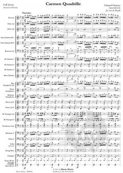 Carmen Quadrille von Eduard Strauss (Download) 