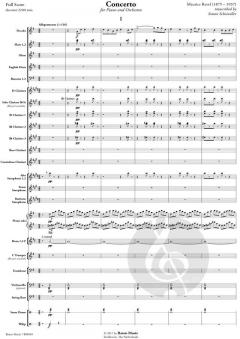 Concerto von Maurice Ravel 