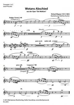 Wotans Abschied aus der Oper 'Die Walküre' (Richard Wagner) 