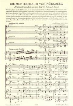 Chor aus Die Meistersinger von Nürnberg (Rudolf Wagner-Regeny) 
