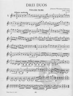 Progressive Duette op. 179 von Johannes Wenzeslaus Kalliwoda 