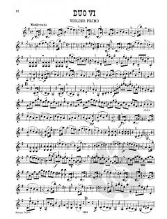 6 kleine Duos op. 8 von Ignaz Pleyel für 2 Violinen im Alle Noten Shop kaufen