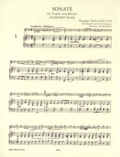 Sonaten Band 2 von Guiseppe Tartini 