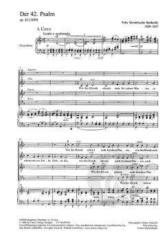 Der 42. Psalm op. 42 (MVV A 15) (Felix Mendelssohn Bartholdy) 