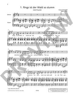 Sämtliche Lieder Band 1 von Erwin Schulhoff 