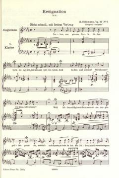 Lieder Band 3 von Robert Schumann 