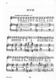 Italienisches Liederbuch Band 2 von Hugo Wolf 