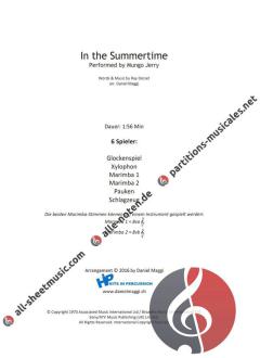 In the Summertime von Ray Dorset 