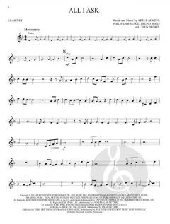 Adele - Instrumental Play Along for Clarinet 