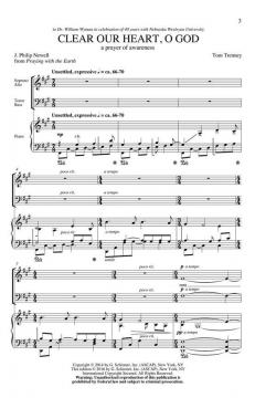 Clear Our Heart, O God von Tom Trenney (Download) 