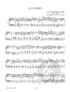 Sonaten und Stücke von Carl Philipp Emanuel Bach 