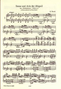Ausgewählte Opern-Arien für Sopran Band 1 von Giuseppe Verdi 