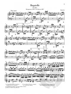 Bagatelle a-moll WoO 59 von Ludwig van Beethoven Für Elise im Alle Noten Shop kaufen