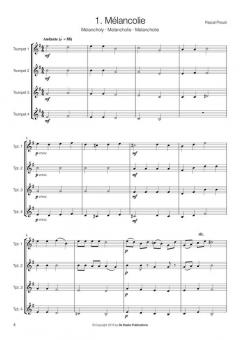 14 Easy Trumpet Quartets von Pascal Proust im Alle Noten Shop kaufen