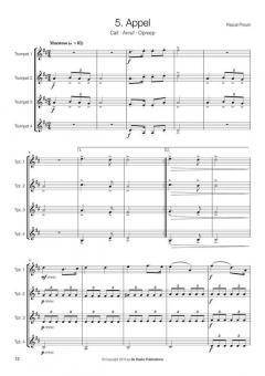 14 Easy Trumpet Quartets von Pascal Proust im Alle Noten Shop kaufen