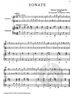 Triosonate C-Dur (Johann Christoph Pez) 