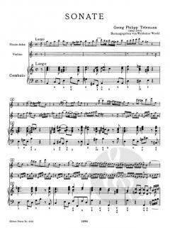Triosonate a-moll TWV 42:a4 (Georg Philipp Telemann) 