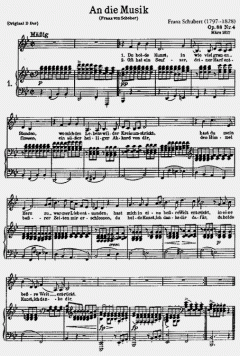 Liederbuch von Franz Schubert 